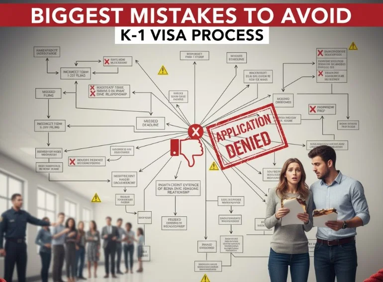 Biggest Mistakes to Avoid in the K-1 Visa Process