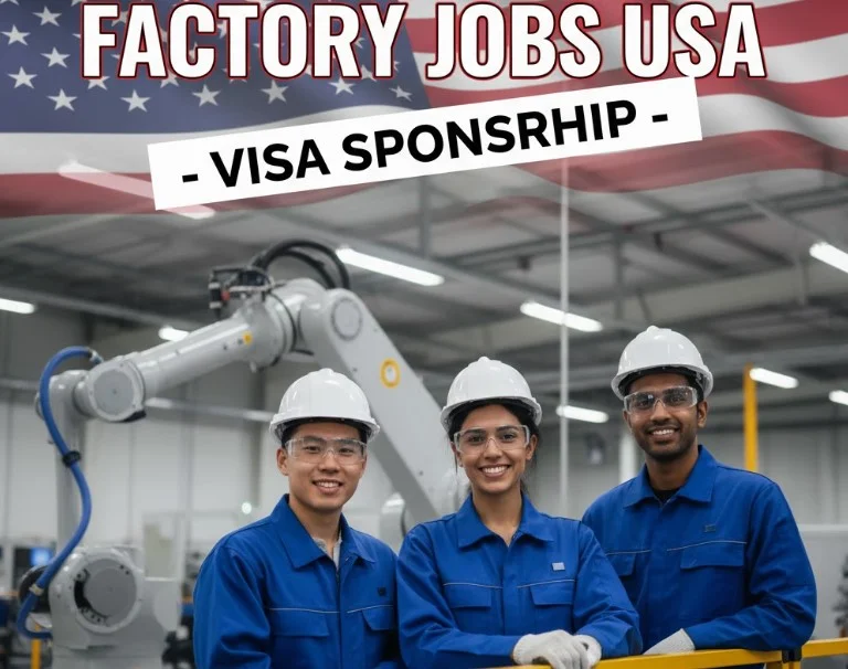 Factory Jobs with Visa Sponsorship Opportunities in the USA