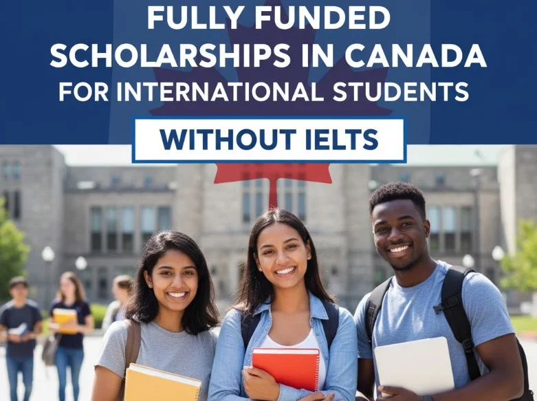 Fully Funded Scholarships in Canada without IELTS for International Students