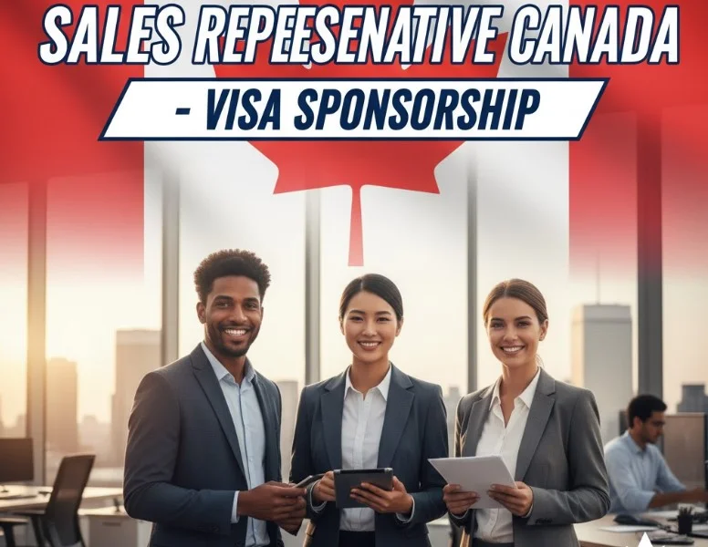 Sales Representative Jobs in Canada with Visa Sponsorship Opportunities