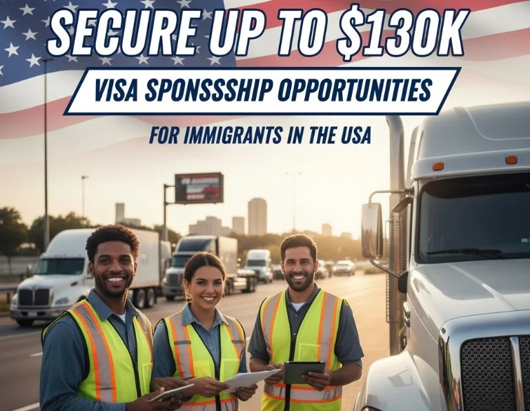 Secure $130k Visa Sponsorship Opportunities for Immigrants in the USA