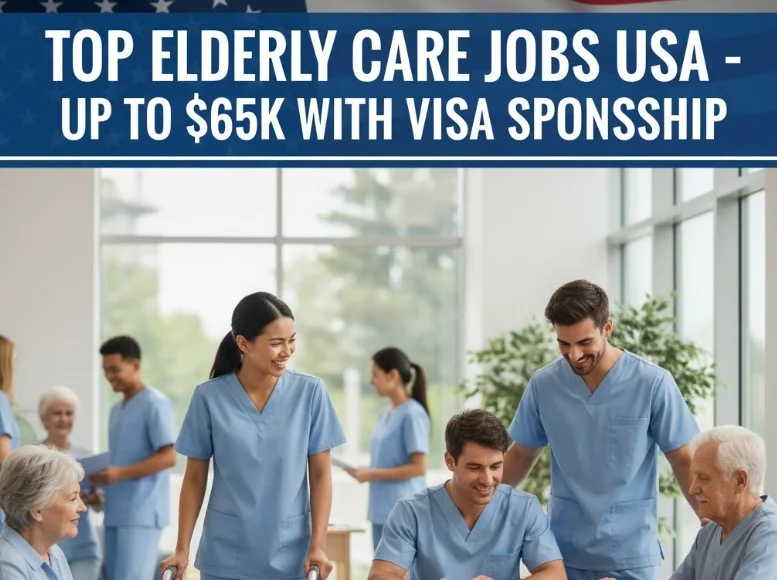 Top Elderly Care Jobs Paying Up to $65,000 in the USA with Visa Sponsorship Opportunities
