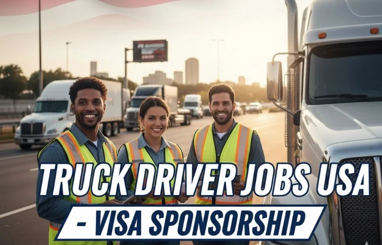 Truck Driver Jobs in the USA with Visa Sponsorship Opportunities for Immigrants